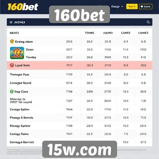 Avaliação do portfólio de jogos no site 160bet